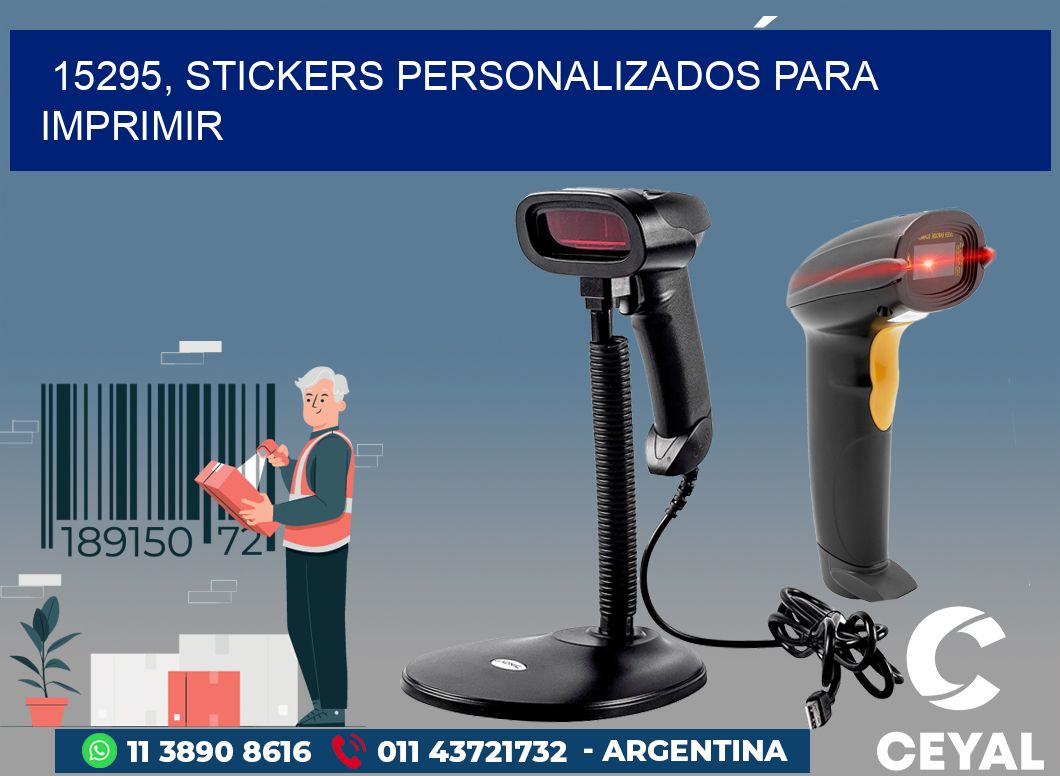 15295, stickers personalizados para imprimir