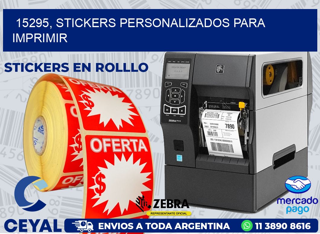 15295, stickers personalizados para imprimir