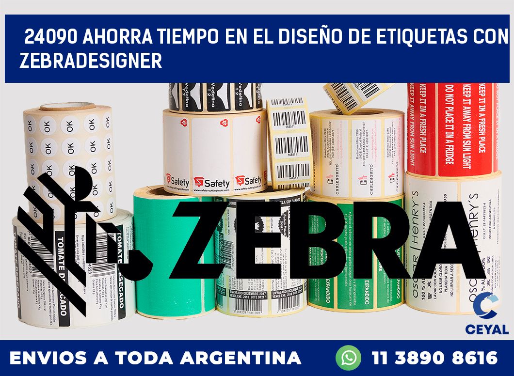 24090 AHORRA TIEMPO EN EL DISEÑO DE ETIQUETAS CON ZEBRADESIGNER