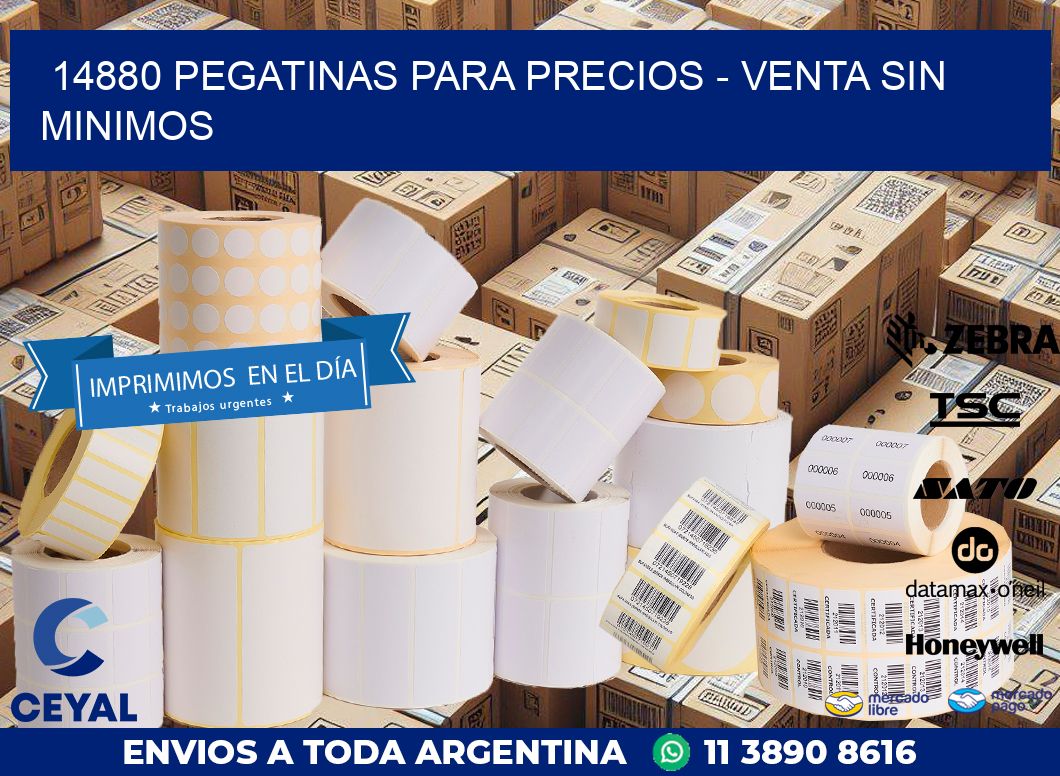 14880 PEGATINAS PARA PRECIOS – VENTA SIN MINIMOS