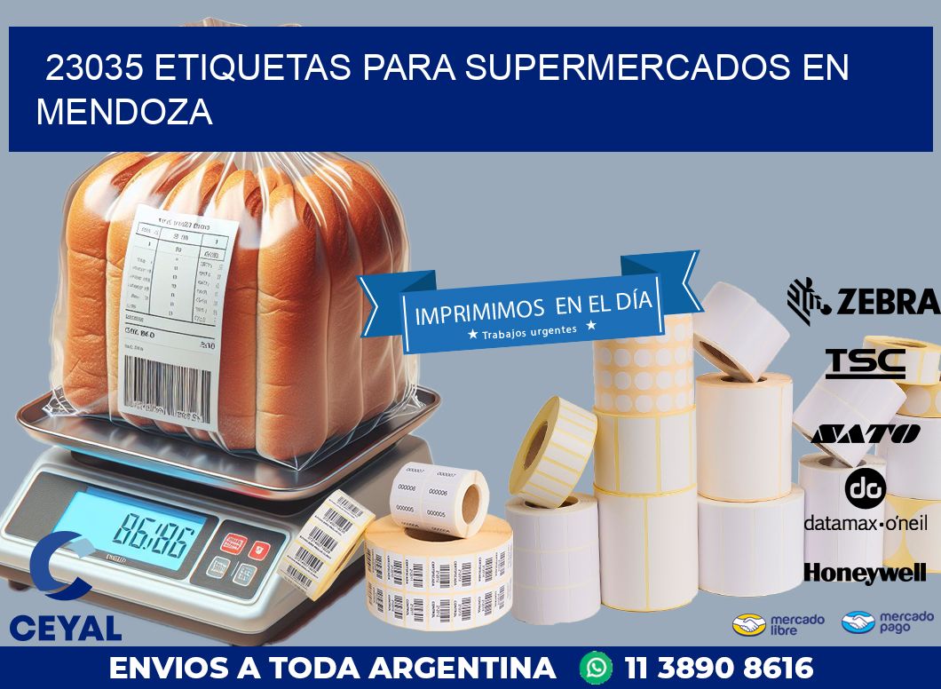 23035 ETIQUETAS PARA SUPERMERCADOS EN MENDOZA