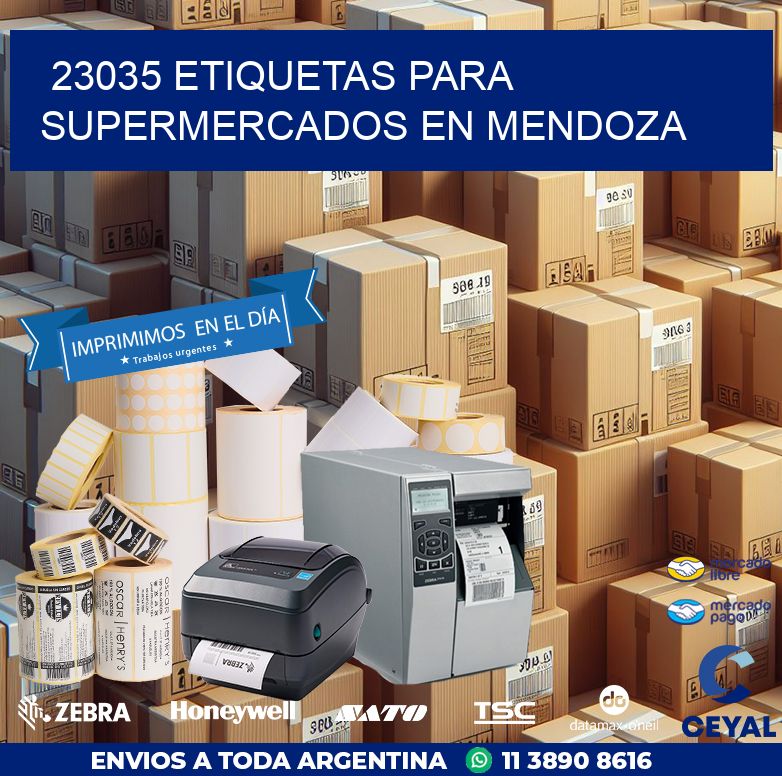 23035 ETIQUETAS PARA SUPERMERCADOS EN MENDOZA