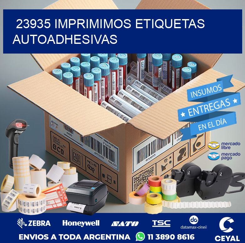 23935 IMPRIMIMOS ETIQUETAS AUTOADHESIVAS