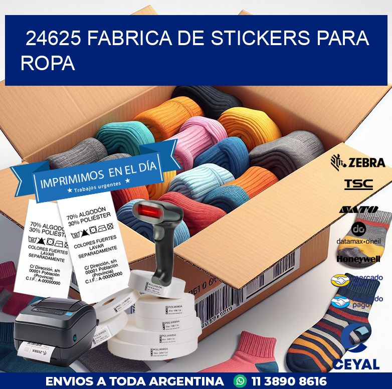 24625 FABRICA DE STICKERS PARA ROPA