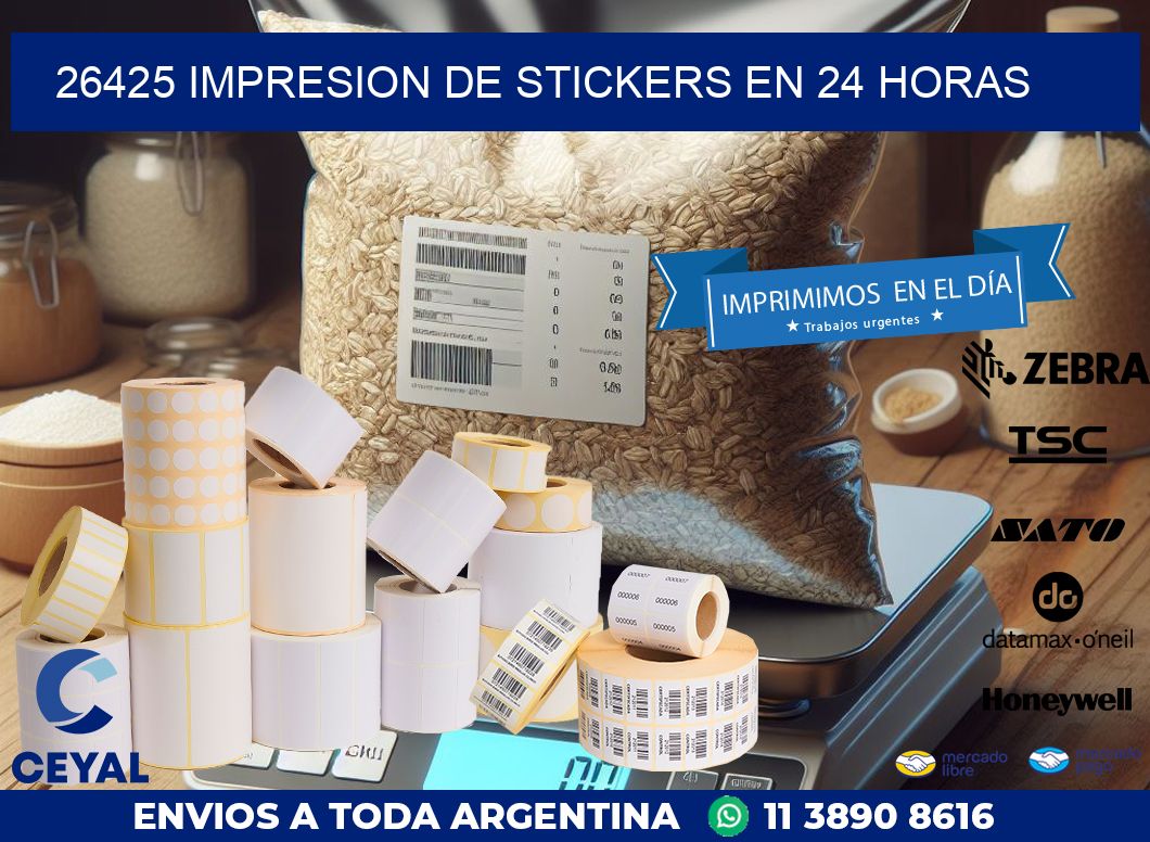 26425 IMPRESION DE STICKERS EN 24 HORAS