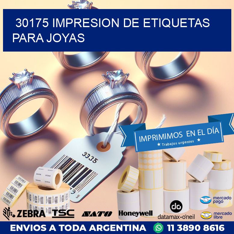 30175 IMPRESION DE ETIQUETAS PARA JOYAS