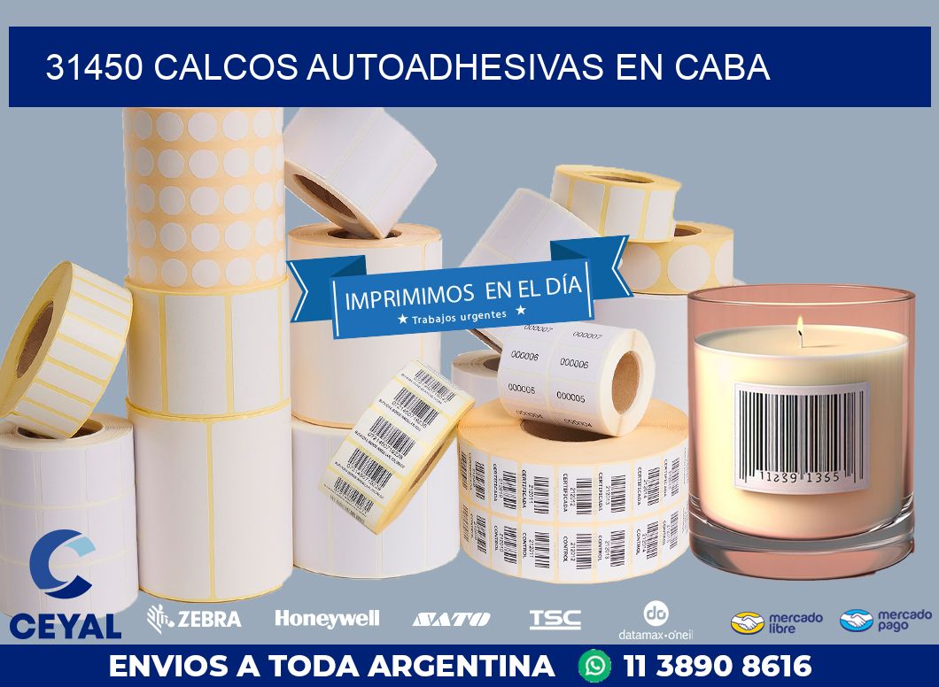 31450 CALCOS AUTOADHESIVAS EN CABA