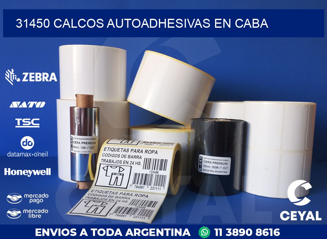 31450 CALCOS AUTOADHESIVAS EN CABA