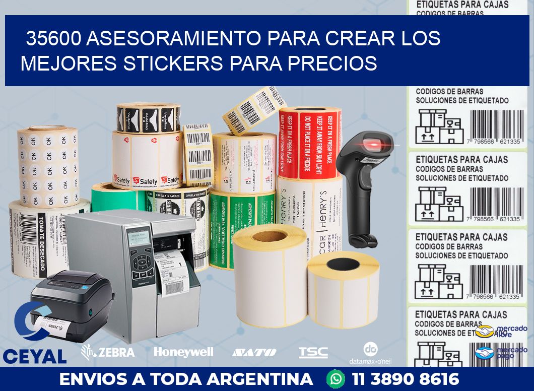 35600 ASESORAMIENTO PARA CREAR LOS MEJORES STICKERS PARA PRECIOS