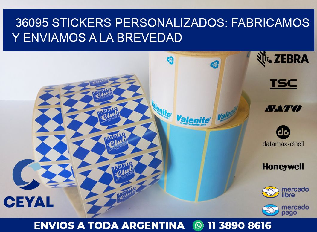 36095 STICKERS PERSONALIZADOS: FABRICAMOS Y ENVIAMOS A LA BREVEDAD
