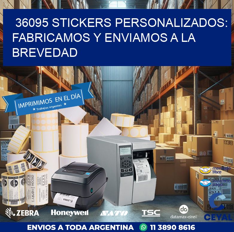 36095 STICKERS PERSONALIZADOS: FABRICAMOS Y ENVIAMOS A LA BREVEDAD