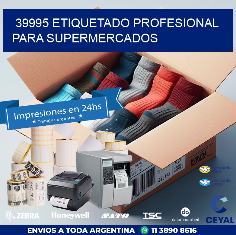 39995 ETIQUETADO PROFESIONAL PARA SUPERMERCADOS