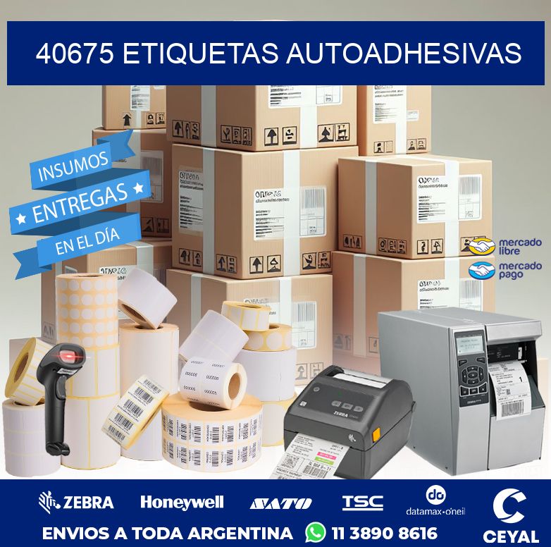 40675 ETIQUETAS AUTOADHESIVAS
