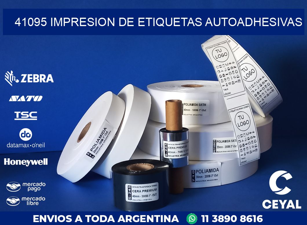 41095 IMPRESION DE ETIQUETAS AUTOADHESIVAS