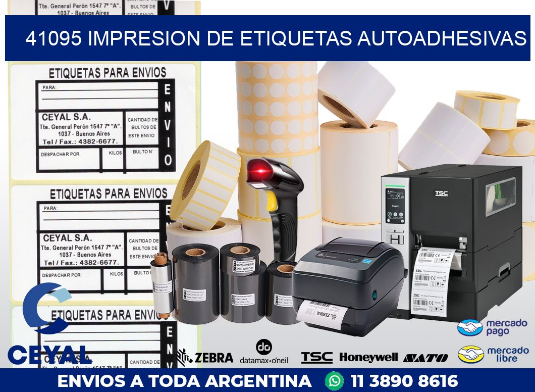 41095 IMPRESION DE ETIQUETAS AUTOADHESIVAS
