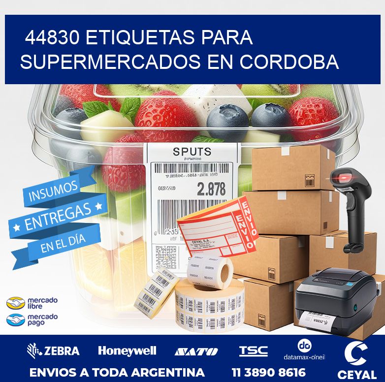 44830 ETIQUETAS PARA SUPERMERCADOS EN CORDOBA