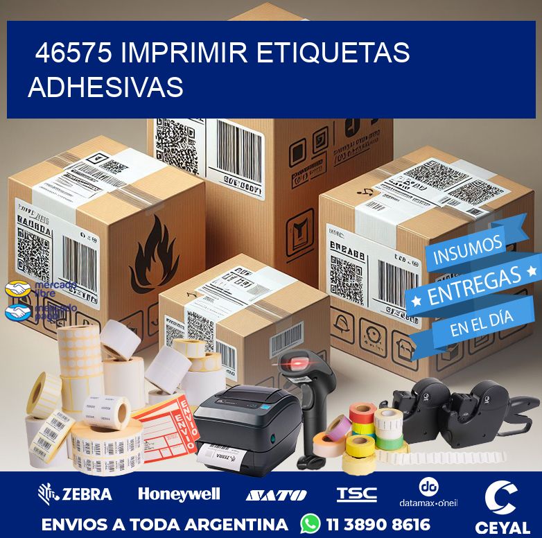 46575 IMPRIMIR ETIQUETAS ADHESIVAS