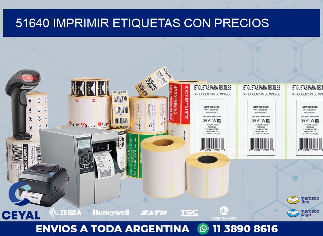 51640 IMPRIMIR ETIQUETAS CON PRECIOS