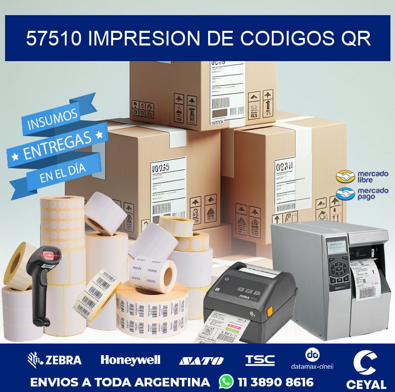 57510 IMPRESION DE CODIGOS QR