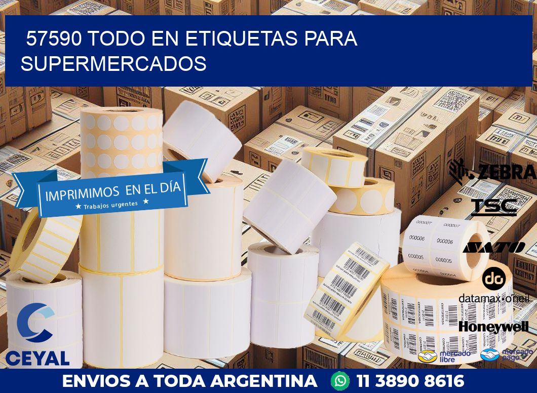 57590 TODO EN ETIQUETAS PARA SUPERMERCADOS