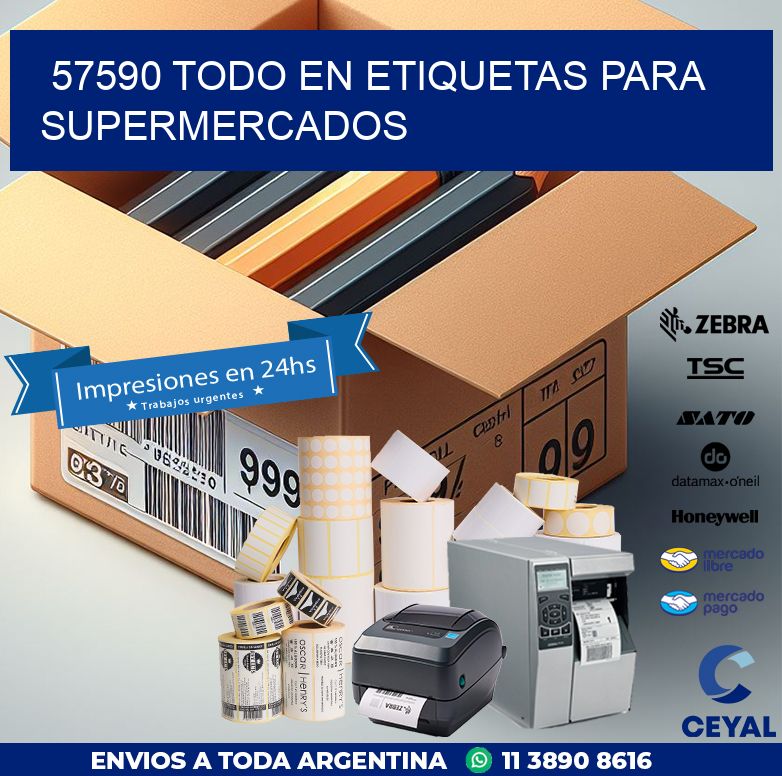 57590 TODO EN ETIQUETAS PARA SUPERMERCADOS