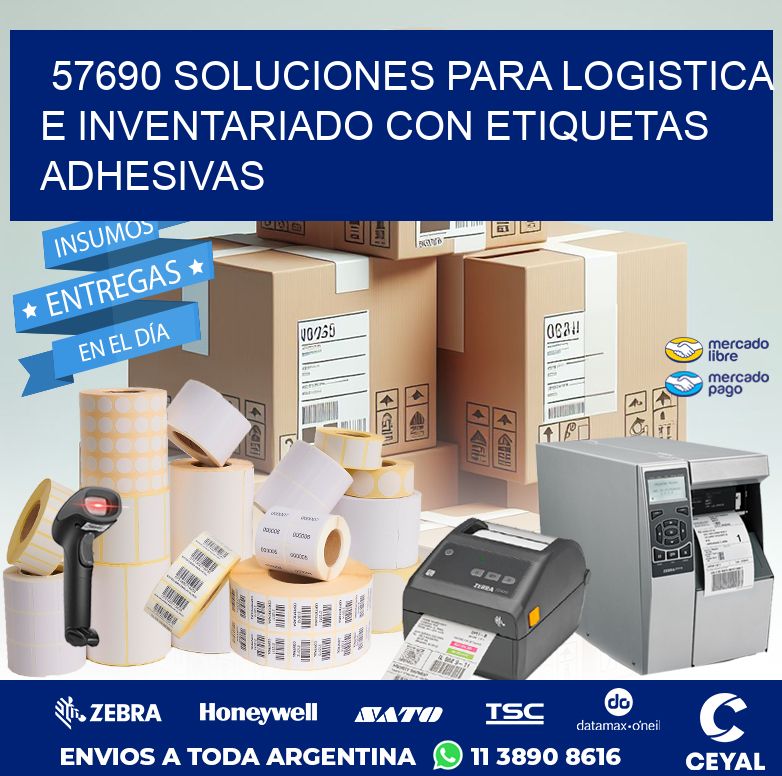 57690 SOLUCIONES PARA LOGISTICA E INVENTARIADO CON ETIQUETAS ADHESIVAS