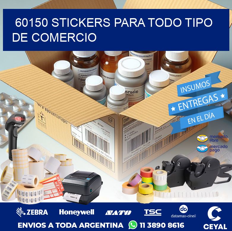 60150 STICKERS PARA TODO TIPO DE COMERCIO