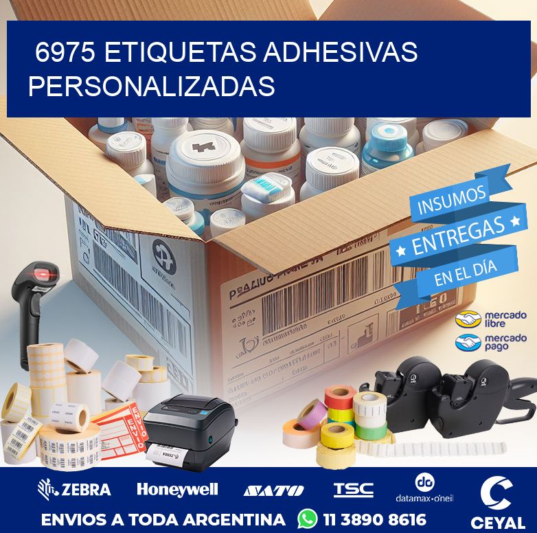 6975 ETIQUETAS ADHESIVAS PERSONALIZADAS