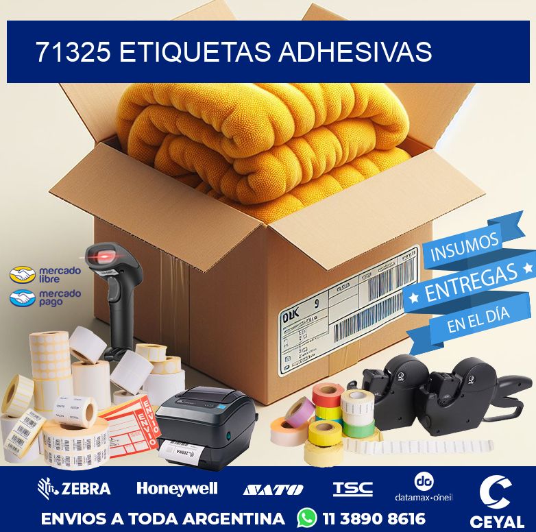 71325 ETIQUETAS ADHESIVAS