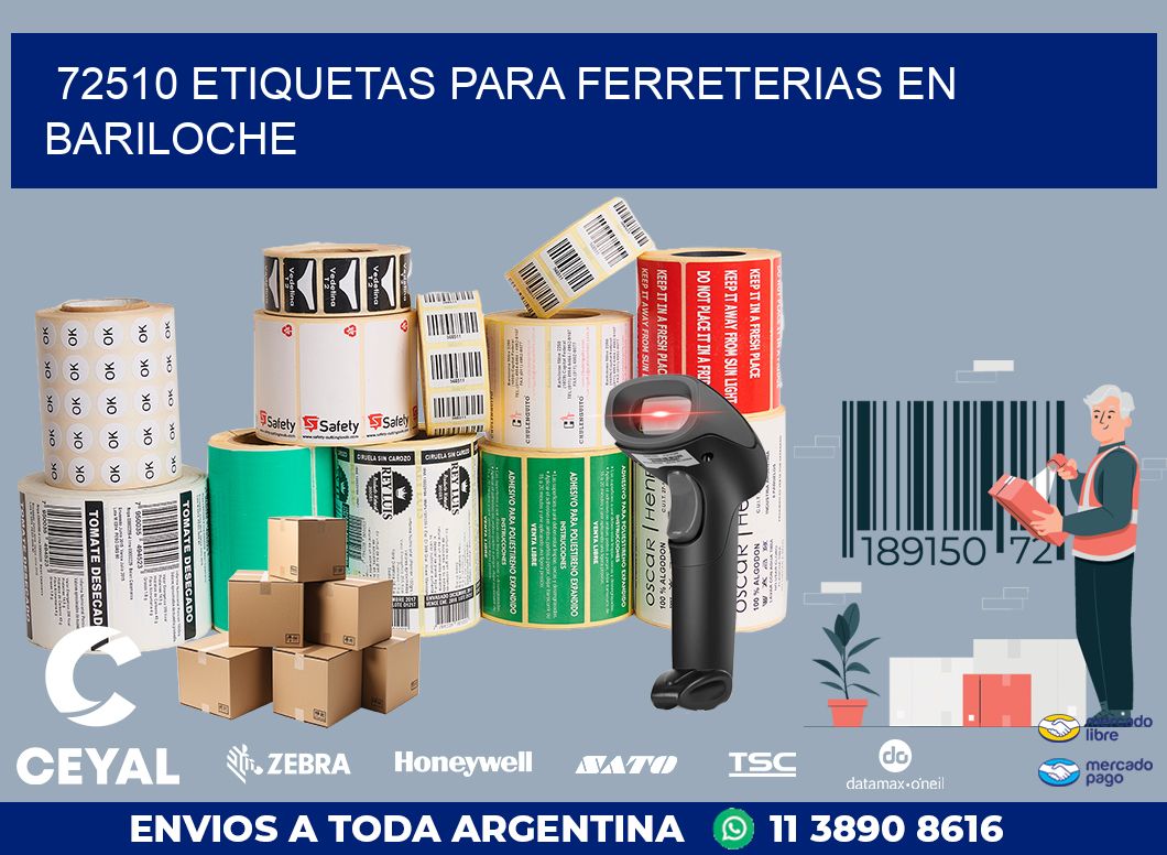 72510 ETIQUETAS PARA FERRETERIAS EN BARILOCHE