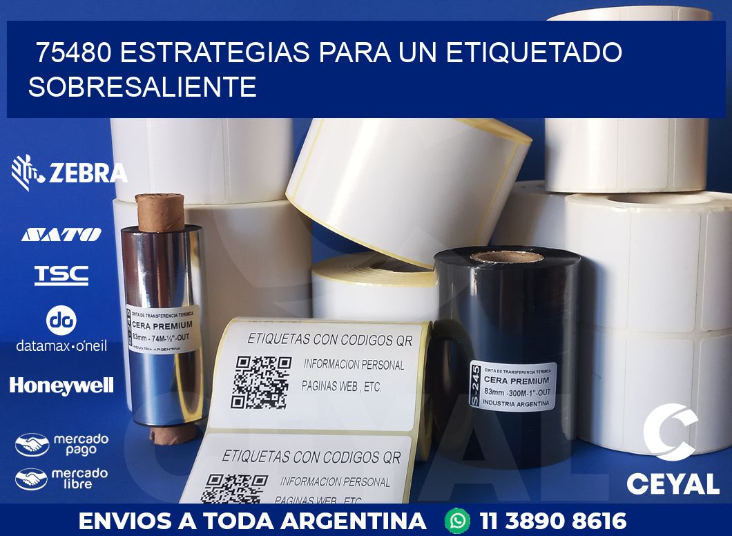75480 ESTRATEGIAS PARA UN ETIQUETADO SOBRESALIENTE