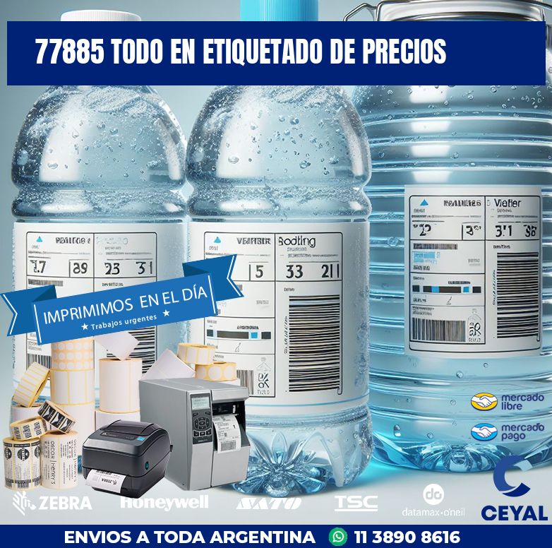 77885 TODO EN ETIQUETADO DE PRECIOS