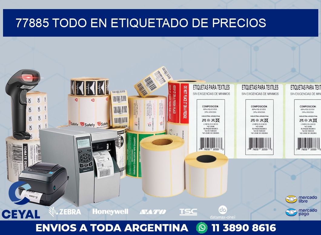 77885 TODO EN ETIQUETADO DE PRECIOS