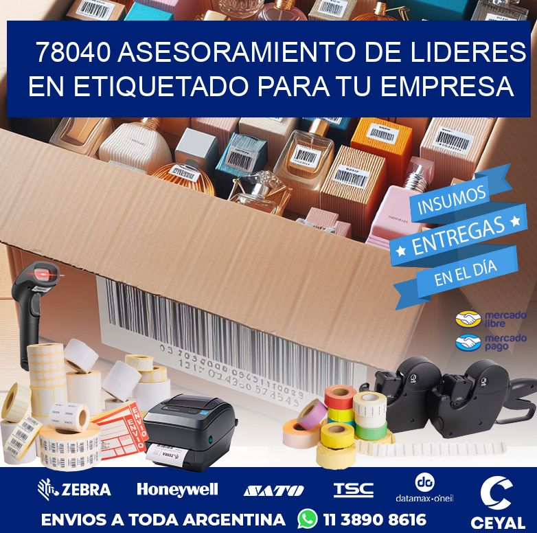 78040 ASESORAMIENTO DE LIDERES EN ETIQUETADO PARA TU EMPRESA