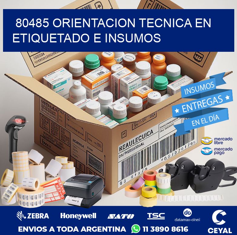 80485 ORIENTACION TECNICA EN ETIQUETADO E INSUMOS