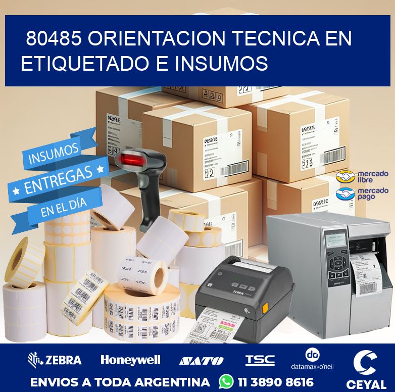 80485 ORIENTACION TECNICA EN ETIQUETADO E INSUMOS