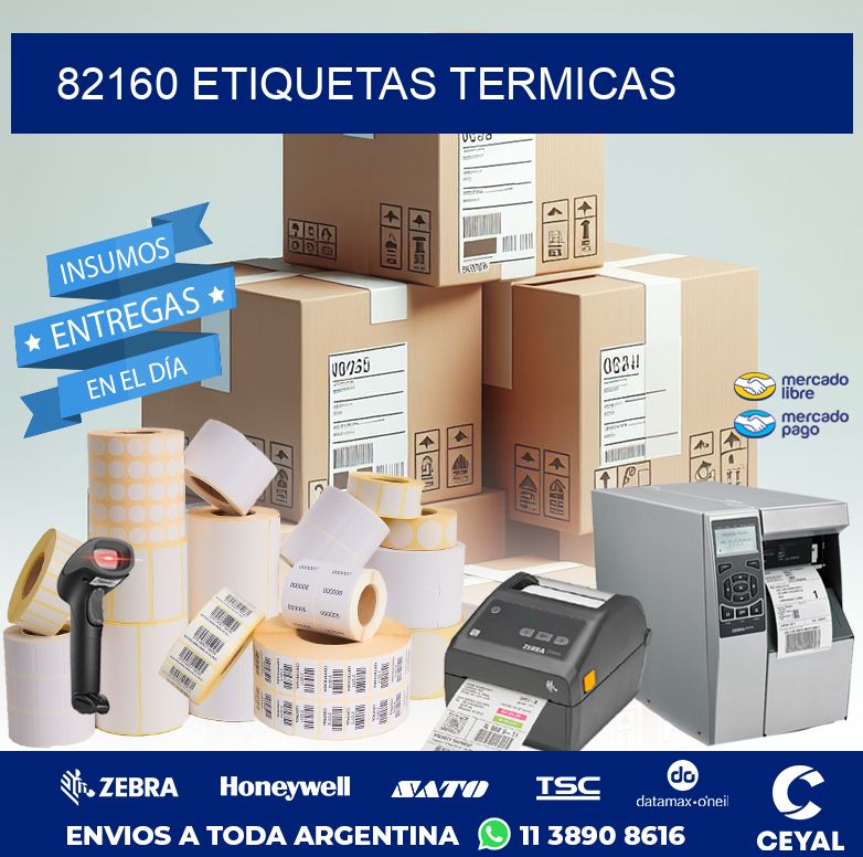 82160 ETIQUETAS TERMICAS
