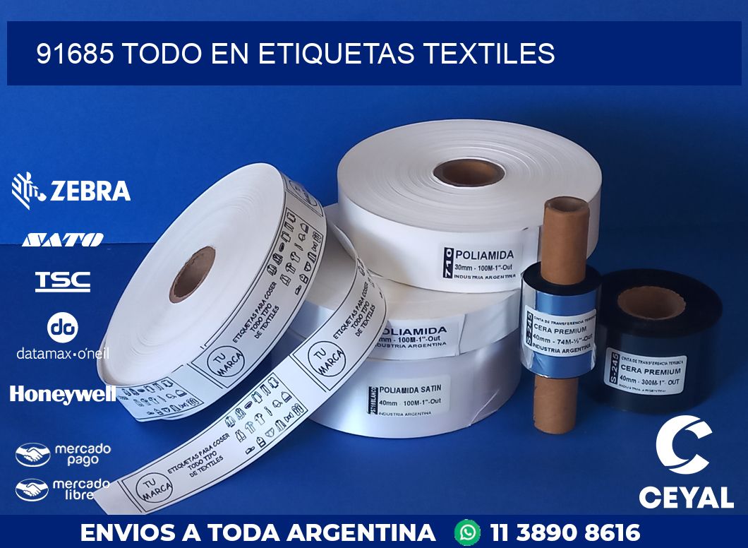 91685 TODO EN ETIQUETAS TEXTILES