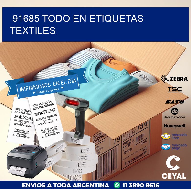 91685 TODO EN ETIQUETAS TEXTILES