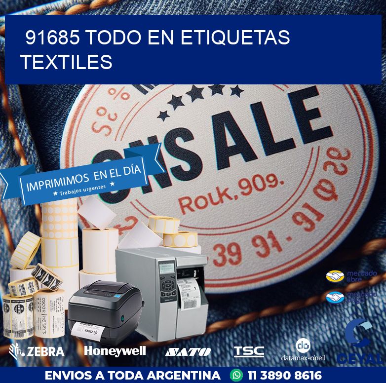 91685 TODO EN ETIQUETAS TEXTILES