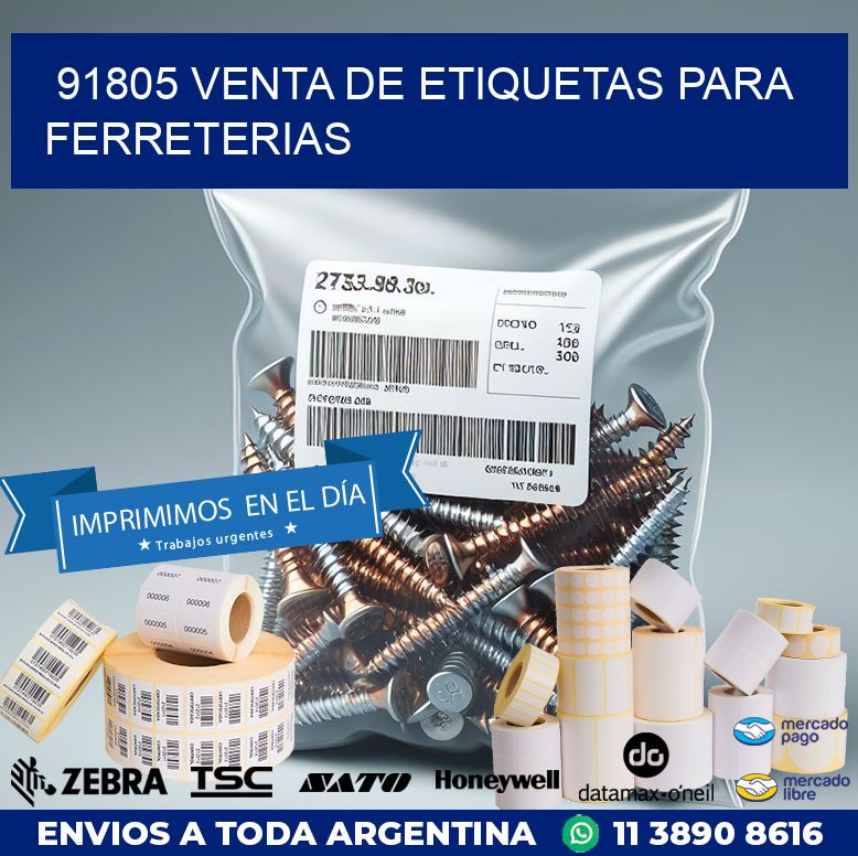91805 VENTA DE ETIQUETAS PARA FERRETERIAS