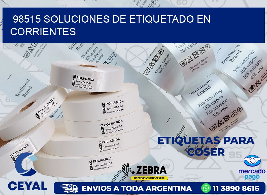 98515 SOLUCIONES DE ETIQUETADO EN CORRIENTES