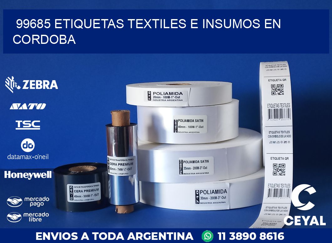 99685 ETIQUETAS TEXTILES E INSUMOS EN CORDOBA