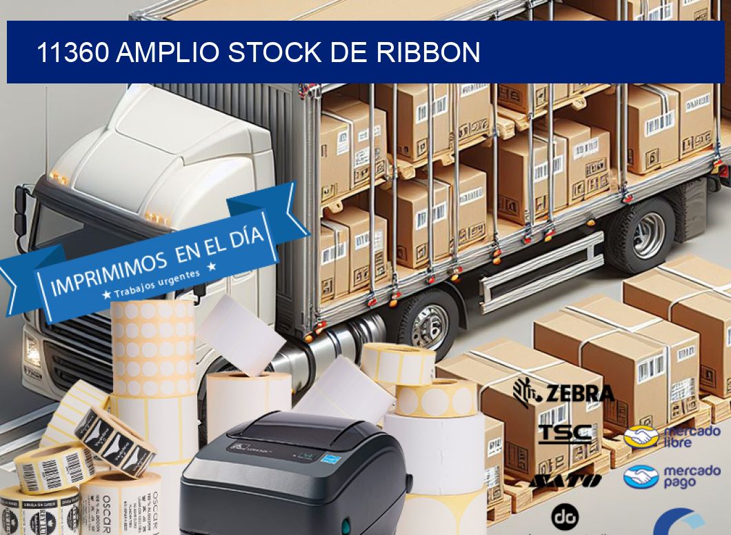 11360 AMPLIO STOCK DE RIBBON
