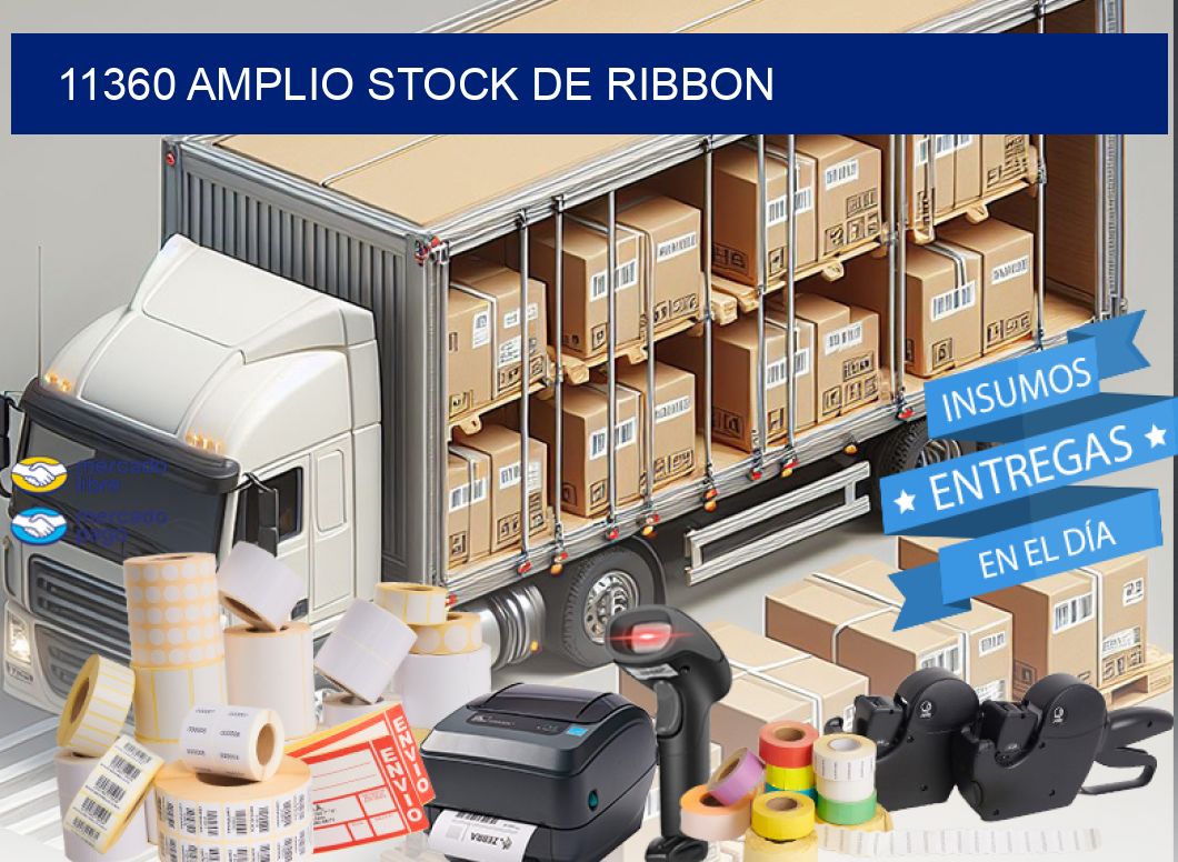 11360 AMPLIO STOCK DE RIBBON