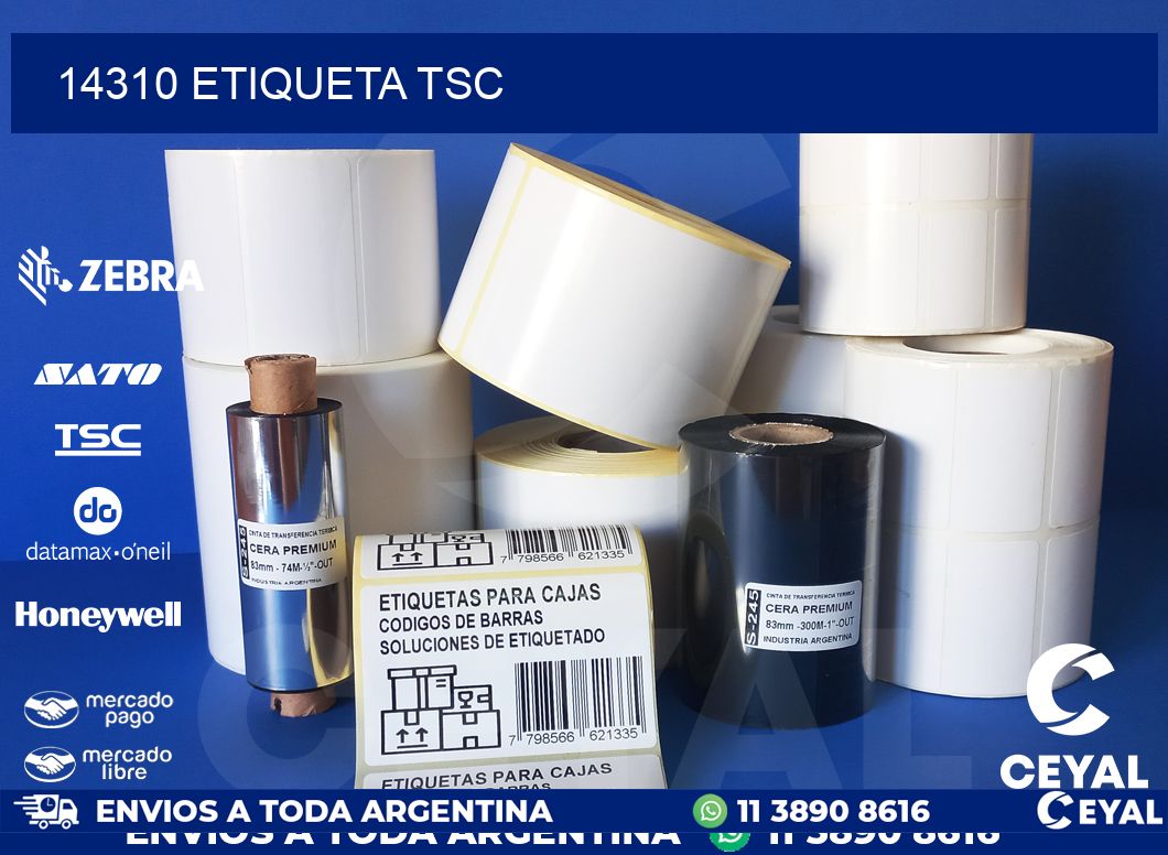 14310 etiqueta tsc