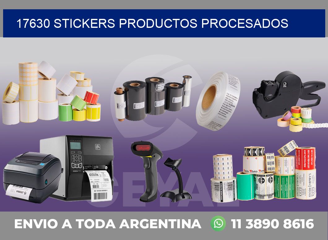 17630 stickers productos procesados