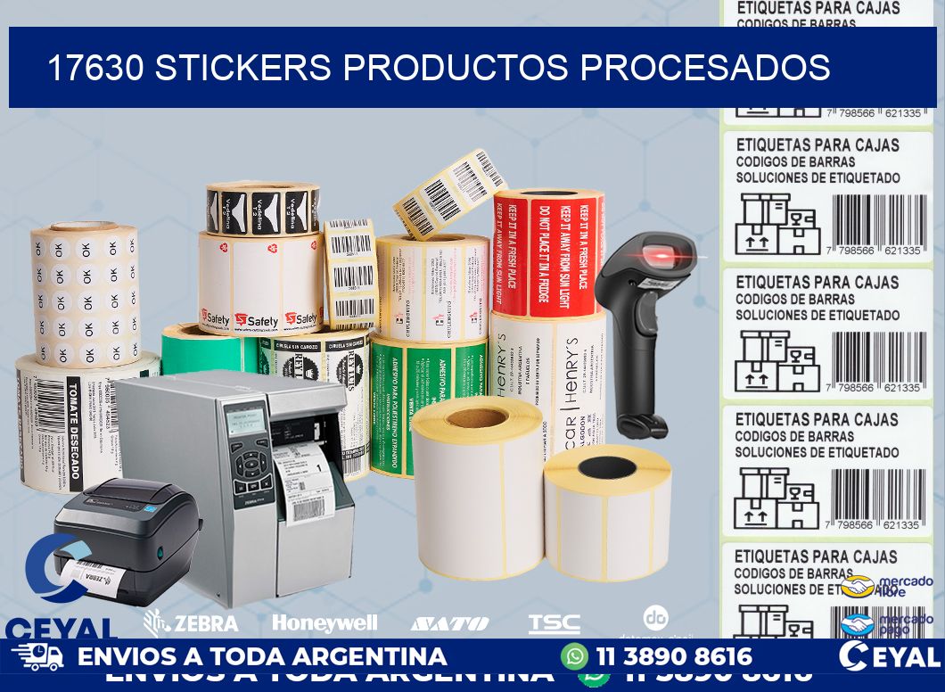 17630 stickers productos procesados