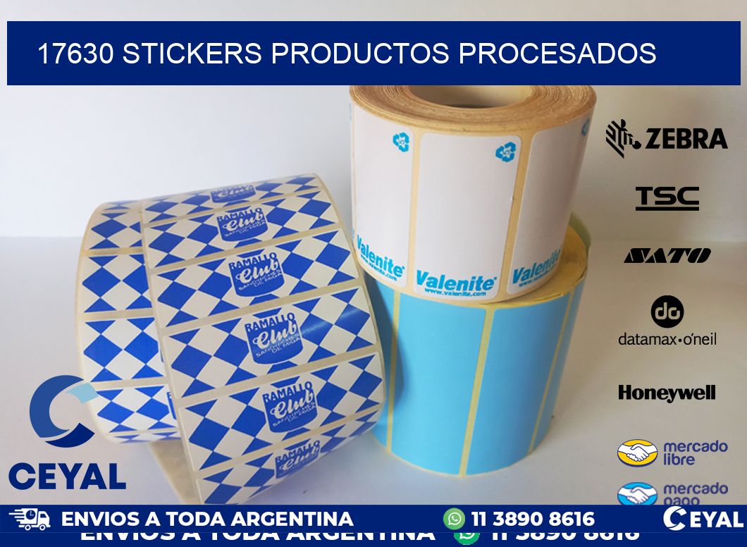 17630 stickers productos procesados