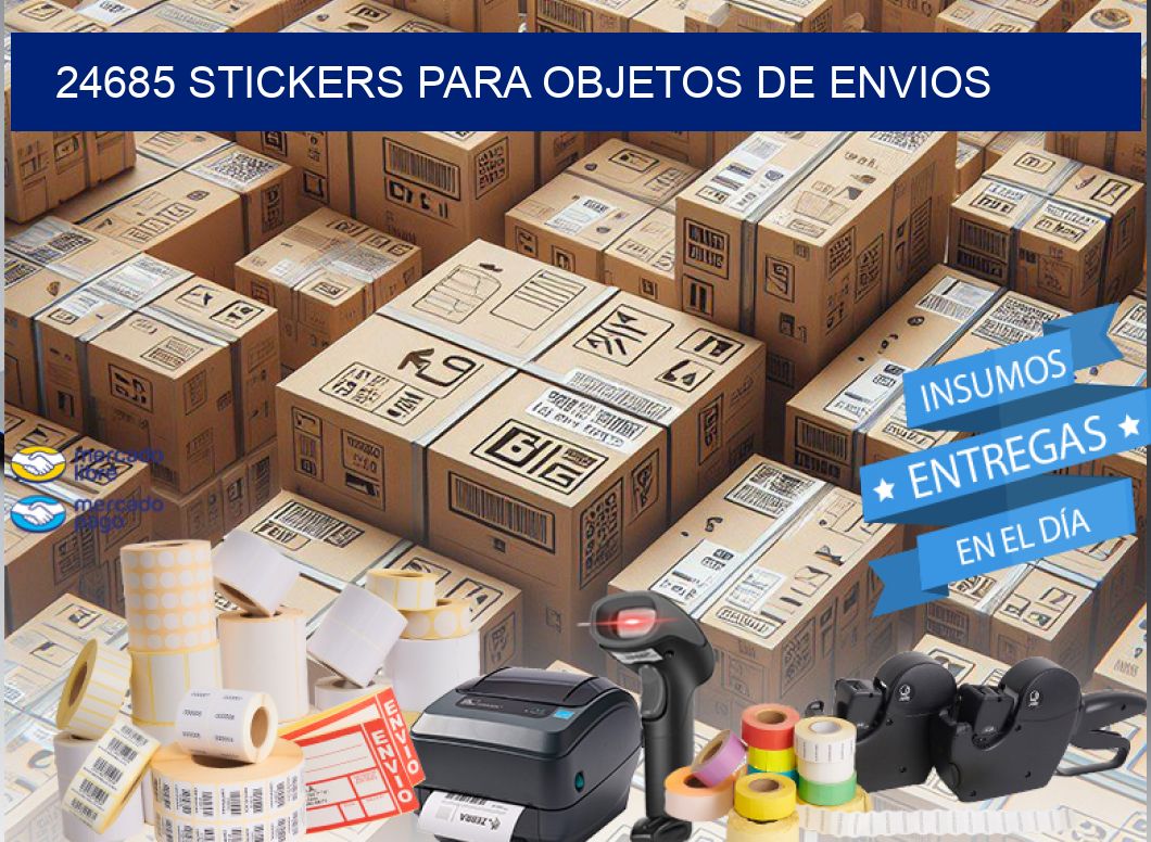 24685 STICKERS PARA OBJETOS DE ENVIOS